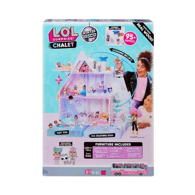 Игровой Меганабор С Куклами L.O.L. Surprise! Серии Winter Disco - Зимний Особняк