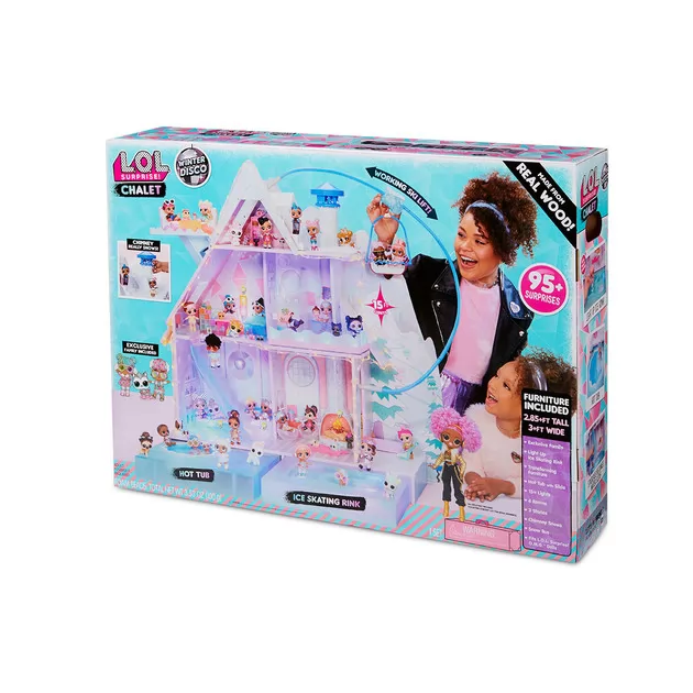 Игровой Меганабор С Куклами L.O.L. Surprise! Серии Winter Disco - Зимний Особняк