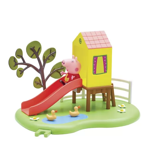 Игровой Набор Peppa - Игровая Площадка Пеппы с горкой и фигуркой - 06149-2_2.jpg - № 2