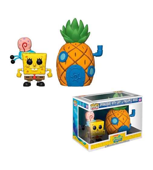 Набор Игровых Фигурок Funko Pop! Серии Губка Боб - Губка Боб С Домом - 35947_2.jpg - № 2