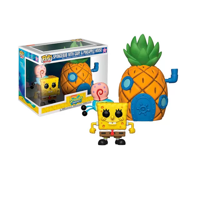 Набор Игровых Фигурок Funko Pop! Серии Губка Боб - Губка Боб С Домом
