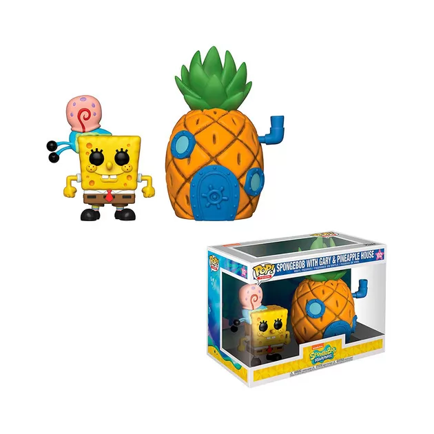Набор Игровых Фигурок Funko Pop! Серии Губка Боб - Губка Боб С Домом