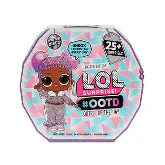 Игровой Набор С Эксклюзивной Куклой L.O.L. Surprise! Серии Winter Disco - Зимний Лук