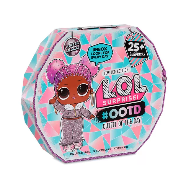 Игровой Набор С Эксклюзивной Куклой L.O.L. Surprise! Серии Winter Disco - Зимний Лук