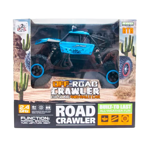 Автомобиль Off-Road Crawler На Р/У – Super Sport Синий, 1:18)