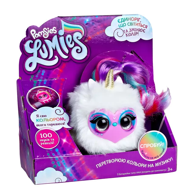 Игровой Набор С Интерактивным Единорогом Pomsies Lumies - Дэйзи