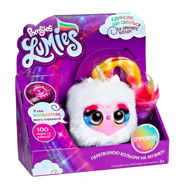 Игровой Набор С Интерактивным Единорогом Pomsies Lumies - Пикси