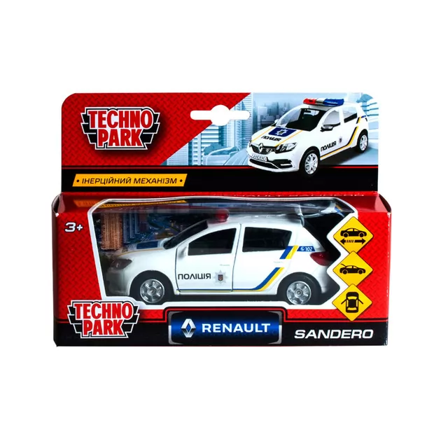 Автомодель - Renault Sandero Полиция