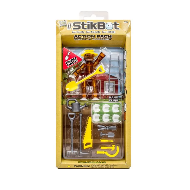 Фигурка Для Анимационного Творчества Stikbot S2 - Ферма