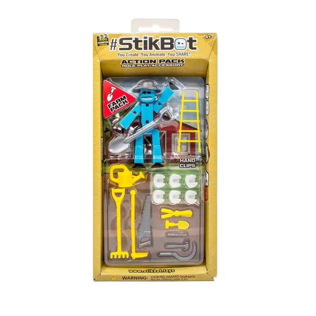 Фигурка Для Анимационного Творчества Stikbot S2 - Ферма