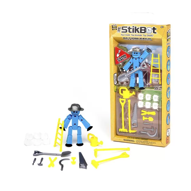 Фигурка Для Анимационного Творчества Stikbot S2 - Ферма