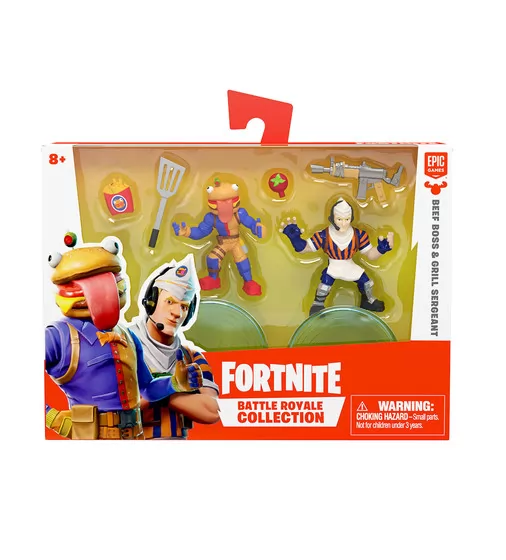 Набор игровых фигурок FORTNITE – БУРГЕРМЕН и ОПЕРАТОР КАССЫ ДЖОУНСИ - 63543_1.jpg - № 1