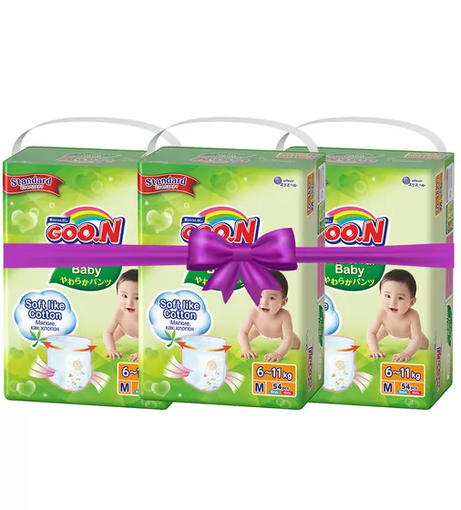 Трусики-подгузники CHEERFUL BABY для детей (M, 6-11 кг, в коробе) - 843075_2.jpg - № 2