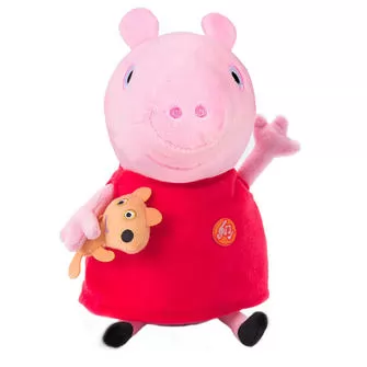 Мягкая Озвученная Игрушка - Пеппа С Игрушкой