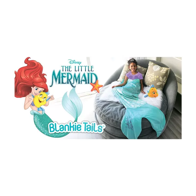 Плед-Хвост Blankie Tails Серии Disney: Русалочка – Ариэль
