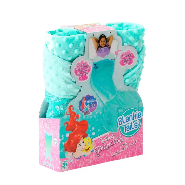Плед-Хвост Blankie Tails Серии Disney: Русалочка – Ариэль