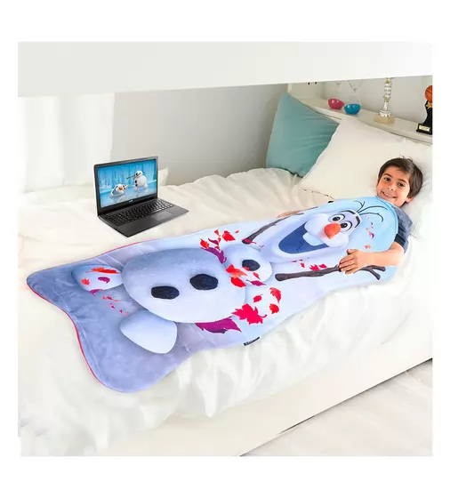 Плед-Спальник Blankie Tails Серии Disney: Холодное Сердце 2 – Олаф - BT0092-B_6.jpg - № 6