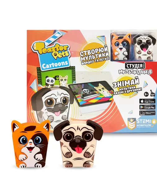 Игровой Набор Для Анимационного Творчества Toaster Pets – Студия Мультфильмов - 1000_3.jpg - № 3