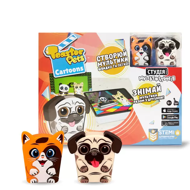 Игровой Набор Для Анимационного Творчества Toaster Pets – Студия Мультфильмов