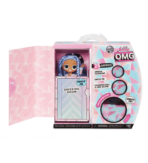 Игровой Набор L.O.L. Surprise! Серии O.M.G. Winter Disco - Снежный Ангел - 561828_6.gif - № 6