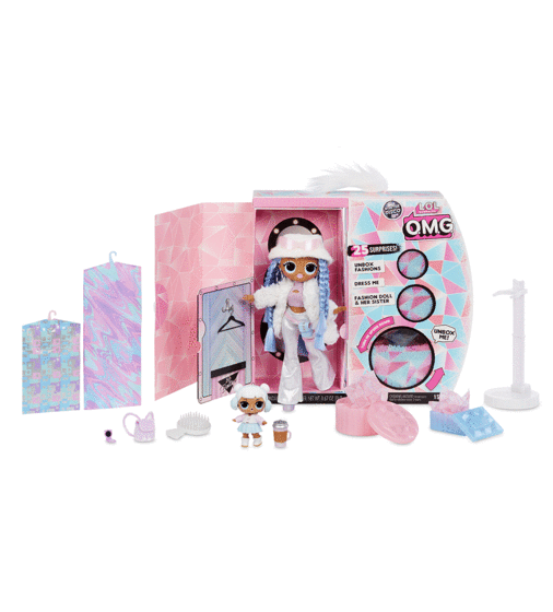 Игровой Набор L.O.L. Surprise! Серии O.M.G. Winter Disco - Снежный Ангел - 561828_7.gif - № 7