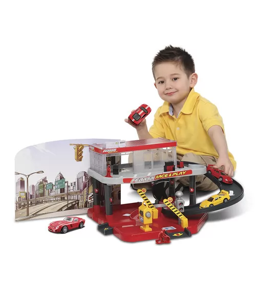 Игровой Набор - Гараж Ferrari 2 Уровня (1:43) - 18-31231_4.jpg - № 4