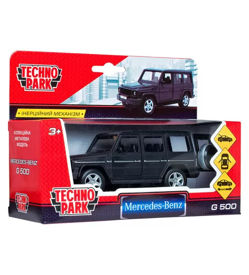 Автомодель - Mercedes-Benz G-Class (Черный) - G-СLASS-BK_4.jpg - № 4