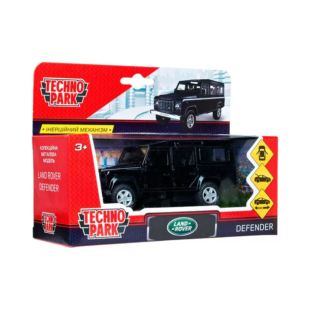 Автомодель - Land Rover Defender (Черный)