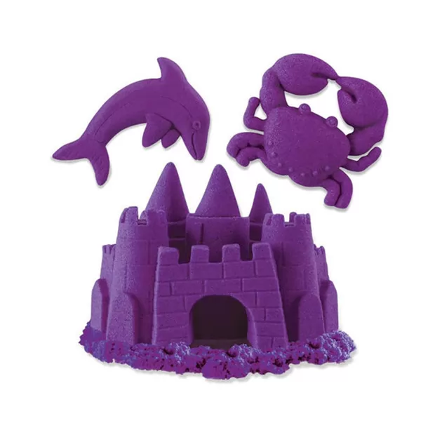 Песок Для Детского Творчества - Kinetic Sand Color (Фиолетовый)