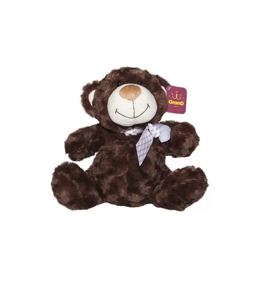 Мягк. игр. - МЕДВЕДЬ (коричневый, 25 cm) - 2502GMB_1.jpg - № 1