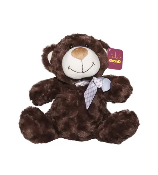 Мягк. игр. - МЕДВЕДЬ (коричневый, 33 cm) - 3302GMB_1.jpg - № 1