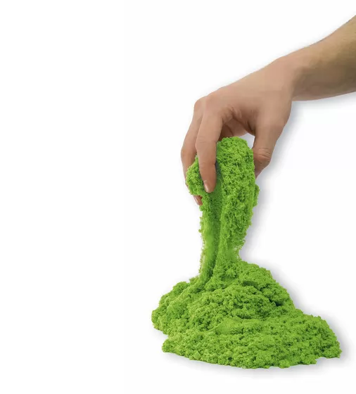 Песок Для Детского Творчества - Kinetic Sand Neon  (Зеленый) - 71401G-1_2.jpeg - № 3