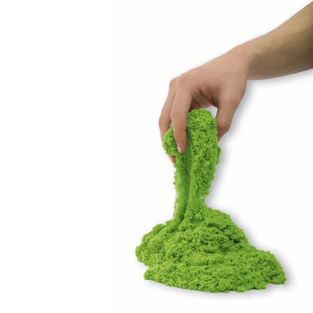 Песок Для Детского Творчества - Kinetic Sand Neon  (Зеленый)