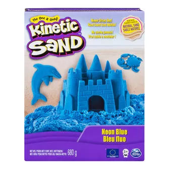 Песок Для Детского Творчества - Kinetic Sand Color (Голубой)