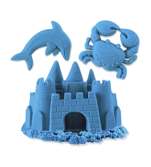 Песок Для Детского Творчества - Kinetic Sand Color (Голубой) - 71409B_3.jpg - № 3