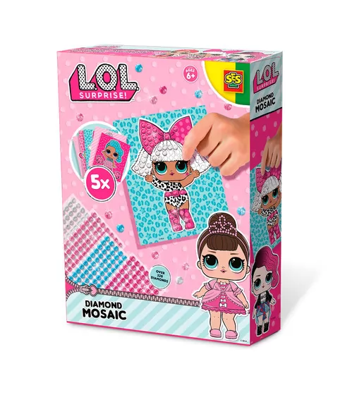 Набор для занятий мозаикой серии L.O.L SURPRISE! - Блестящая мозаика - 14195S_1.jpg - № 1