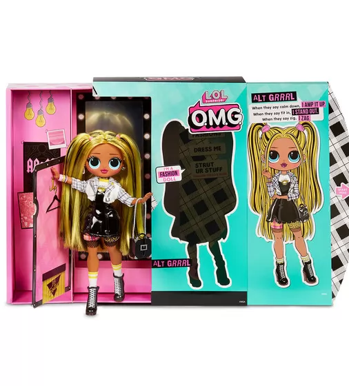 Игровой набор с куклой L.O.L. SURPRISE! серии O.M.G" S2- ЛЕДИ-ГРАНЖ" - 565123_5.jpg - № 5