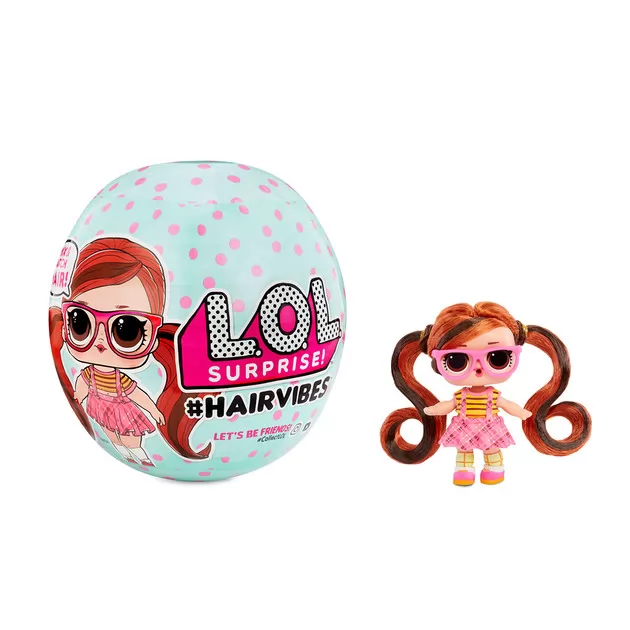 Игровой набор с куклой L.O.L SURPRISE!.S6 W1 серии Hairvibes" - МОДНЫЕ ПРИЧЕСКИ"