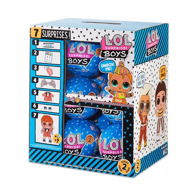 Игровой набор с куклой L.O.L SURPRISE! S6 W2 - МАЛЬЧИКИ