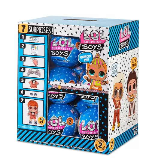 Игровой набор с куклой L.O.L SURPRISE! S6 W2 - МАЛЬЧИКИ - 561699-W2_13.jpg - № 13