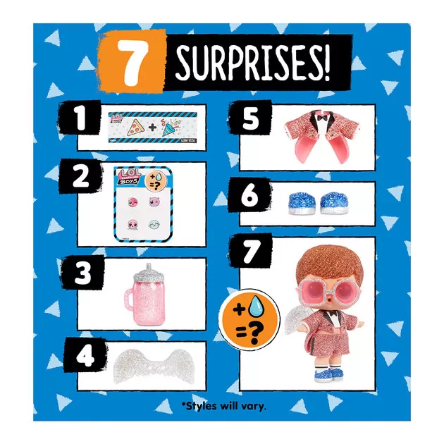 Игровой набор с куклой L.O.L SURPRISE! S6 W2 - МАЛЬЧИКИ