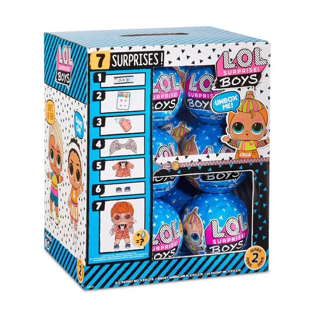 Игровой набор с куклой L.O.L SURPRISE! S6 W2 - МАЛЬЧИКИ
