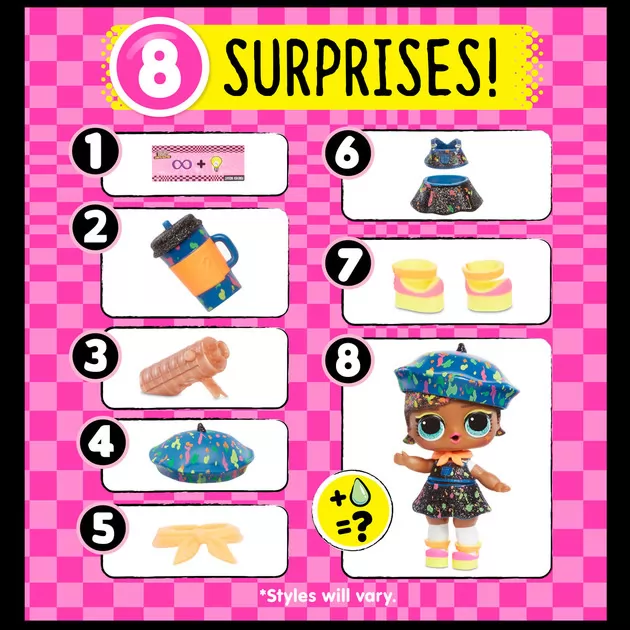 Игровой набор с куклой L.O.L SURPRISE! - МЕРЦАЮЩИЙ СЮРПРИЗ
