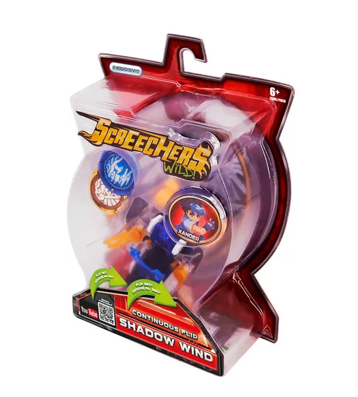Машинка-трансформер Screechers Wild! S2 L1 - Шедоу Винд - EU684101_7.jpg - № 7
