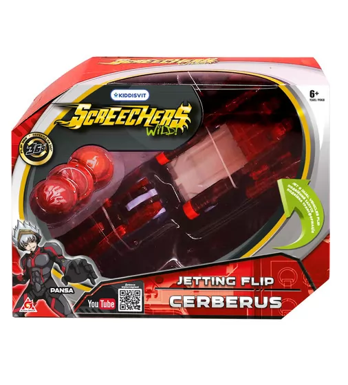 Машинка-трансформер Screechers Wild! S2 L2 - Цербер - EU684302_9.jpg - № 9
