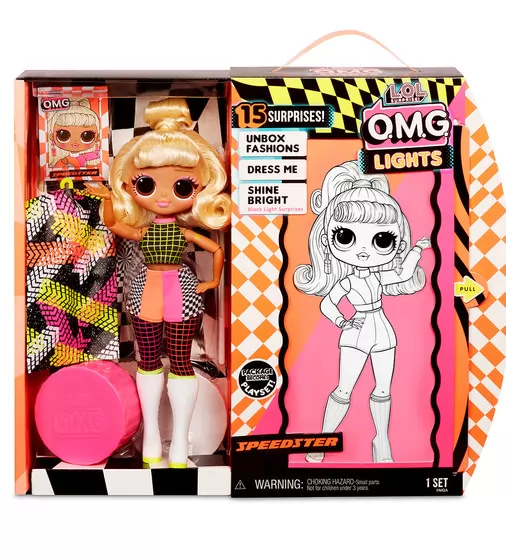 ИгровойнаборскуклойL.O.L.Surprise!серииO.M.G.Lights-Леди Гонщик - 565161_4.jpg - № 4