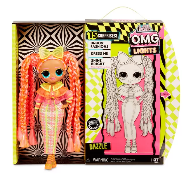 ИгровойнаборскуклойL.O.L.Surprise!серииO.M.G.Lights-Блестящая Королева