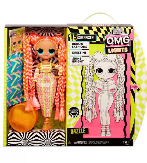 ИгровойнаборскуклойL.O.L.Surprise!серииO.M.G.Lights-Блестящая Королева - 565185_4.jpg - № 4