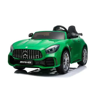 Детский электромобиль HarleyBella - Mercedes-Benz AMG GTR (зеленый)