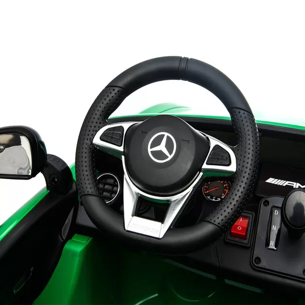 Детский электромобиль HarleyBella - Mercedes-Benz AMG GTR (зеленый)